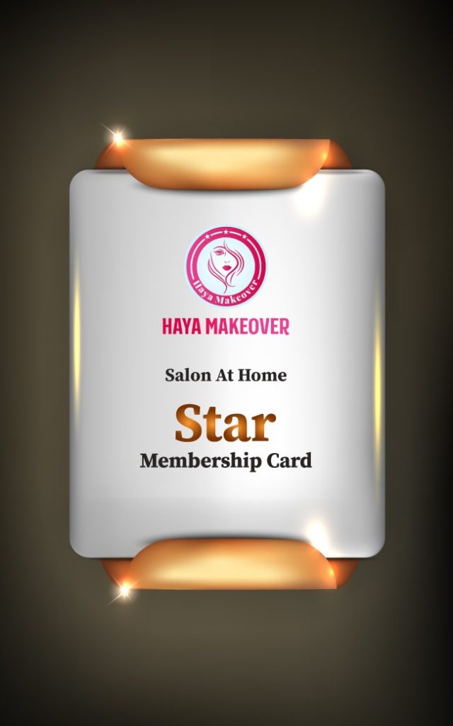 home salon services in Lucknow Haya makeover membership