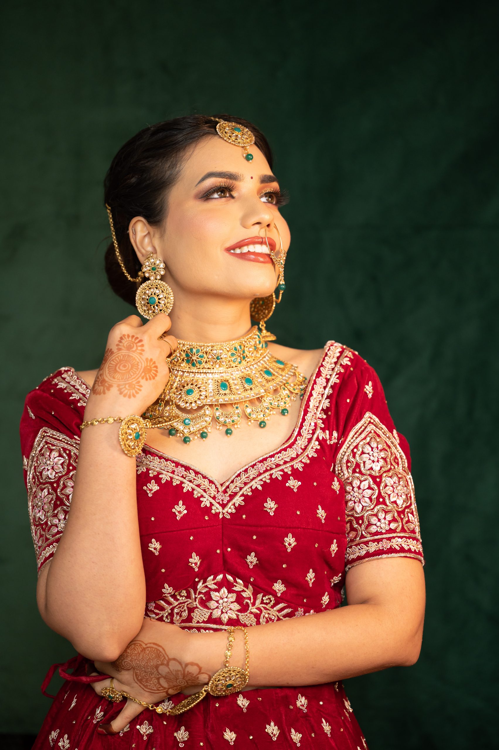 Home salon service in Lucknow bridal makeup