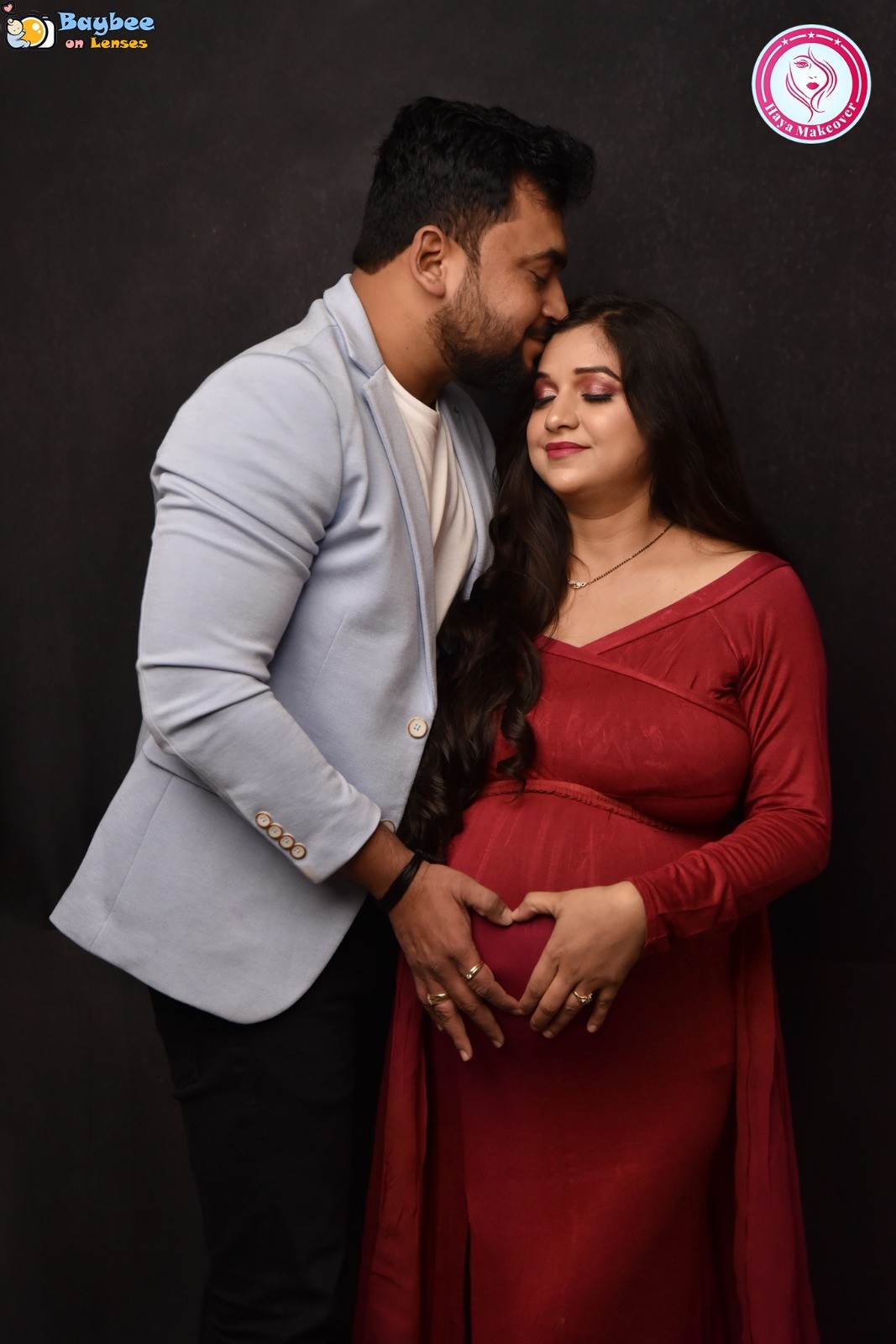Home salon service in Lucknow pre baby shoot